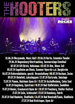 Tourposter der The Hooters-Tour 2024.
